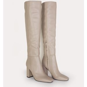 Oak + Fort Leather Boots (Size 8)